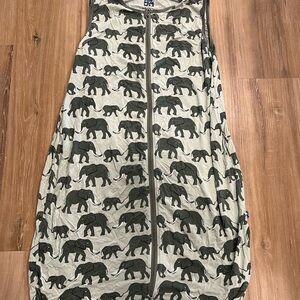 Kickee Pants Lightweight Sleepsack with elephants